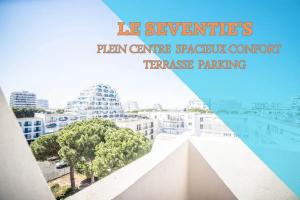 a picture of a city with the words ie services program centre spaghettiord transfer palace at LE SEVENTIE'S 3 Terrasse-Netflix-Wifi-Parking-Mer-TOP PROS SERVICESConciergerie in La Grande Motte