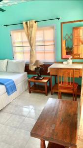 Posezení v ubytování Koh Tao Tropicana Resort