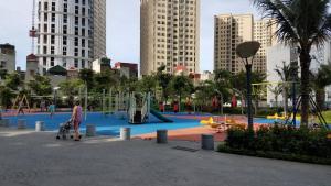 Bazén v ubytování Cozy & Private room in Park 5 - ParkHill Times City nebo v jeho okolí + 4 fotografie