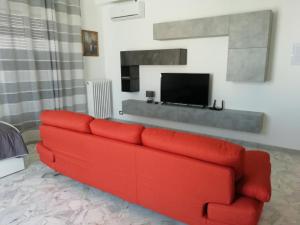 A television and/or entertainment centre at Mary's House