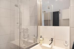 Koupelna v ubytování Ferienwohnung Maier - Fontanella + 30 fotografií