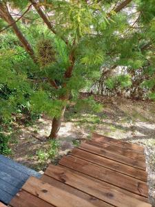 Vonkajšia záhrada v ubytovaní Appartement proche mer avec terrasse et jardin privatif