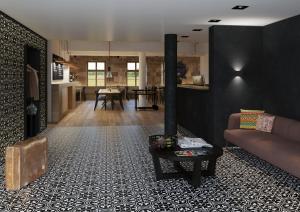 East West Hotel Basel的厨房或小厨房