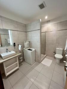 Koupelna v ubytování Hotel Roháč