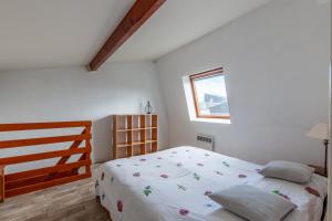 Postel nebo postele na pokoji v ubytování Duplex Croisette - Duplex à Bernières-sur-Mer