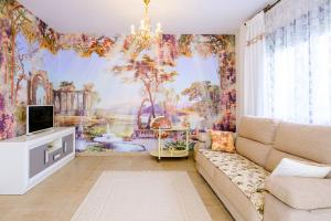 TV a/nebo společenská místnost v ubytování Gabriela Mistral ID119