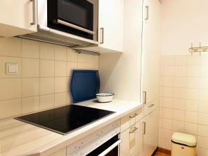 Kuchyň nebo kuchyňský kout v ubytování Haus Pamir App 16