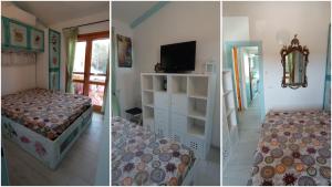 Postel nebo postele na pokoji v ubytování Residence Isola Rossa Holiday Home Lucente