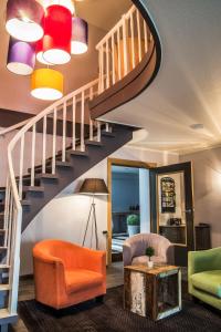 Posezení v ubytování Mandarina Hotel Luxembourg Strassen