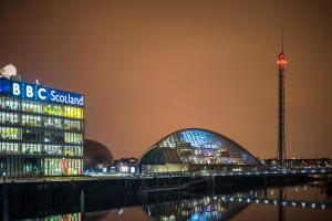 Nespecifikovaný výhled na destinaci Glasgow nebo výhled na město při pohledu z hotelu