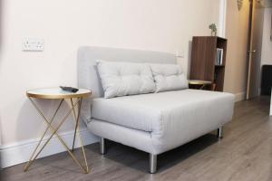 Posezení v ubytování Guest suite
