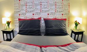 Posteľ alebo postele v izbe v ubytovaní Dorothilux Apartment