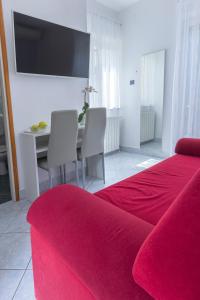 TV a/nebo společenská místnost v ubytování Bed and Breakfast Rooms Sandalj