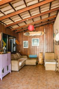Χώρος καθιστικού στο HOSTEL BARRA BAR