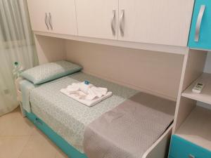 Posteľ alebo postele v izbe v ubytovaní Curchiticà