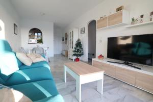 พื้นที่นั่งเล่นของ Kion beach Appartment Mijas-costa