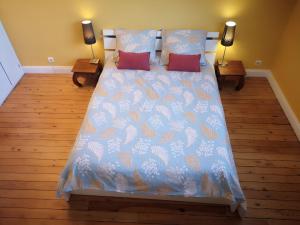 Posteľ alebo postele v izbe v ubytovaní Chambre d'hôtes avec petit déjeuner