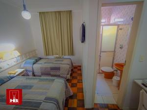 Letto o letti in una camera di Hotel Bruggemann