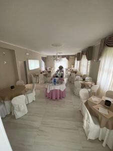 Posezení v ubytování Hotel Amica