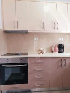 Kuchyň nebo kuchyňský kout v ubytování Alexa apartament + 8 fotografií