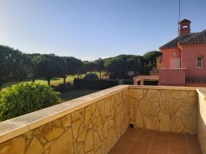 a view from the balcony of a house at VILLA DEL MAR in Novo Sancti Petri