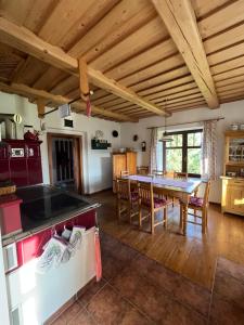Kuchyň nebo kuchyňský kout v ubytování Villa Beata