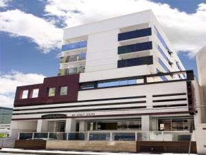 Bygningen som hotellet ligger i