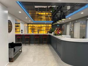 Vstupní hala nebo recepce v ubytování Hotel Schwarzbachtal Hideaway