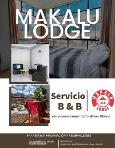 Certifikát, hodnocení, plakát nebo jiný dokument vystavený v ubytování Makalu Lodge