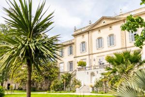 Zahrada ubytování Château de Collias