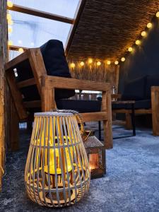 Posezení v ubytování Gondola Apartment