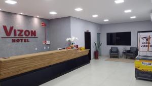 Vstupní hala nebo recepce v ubytování HOTEL VIZON II + 9 fotografií
