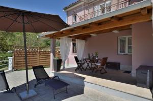 Balkoni atau teres di Apartment Hill