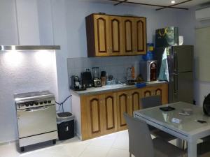 Kuchyň nebo kuchyňský kout v ubytování ALONA Beautiful Penthouse 2-BR 2-CR Prime Location!