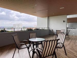Χώρος καθιστικού στο Pool View House @ Atlantis Residence
