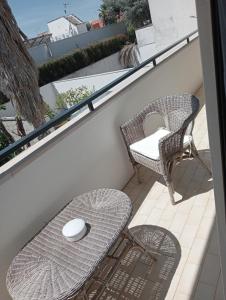 A balcony or terrace at A casa di Gio