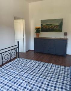 Łóżko lub łóżka w pokoju w obiekcie Apartament Stara Tkalnia