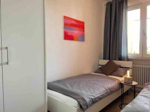 Katil atau katil-katil dalam bilik di NEU Suite Perlago, Whirlpool & Seeblick