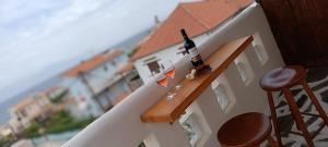 Balkón nebo terasa v ubytování Local Paradise Xilokastro