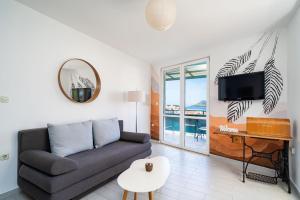 TV a/nebo společenská místnost v ubytování Apartment Radovan