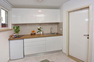 Kuchyňa alebo kuchynka v ubytovaní Studio apartment Ginger Porec