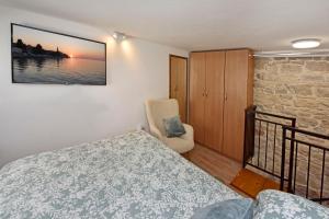 Posteľ alebo postele v izbe v ubytovaní Studio apartment Ginger Porec