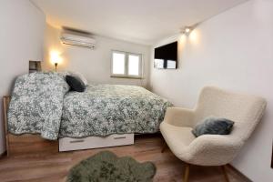 Posteľ alebo postele v izbe v ubytovaní Studio apartment Ginger Porec