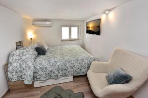Posteľ alebo postele v izbe v ubytovaní Studio apartment Ginger Porec