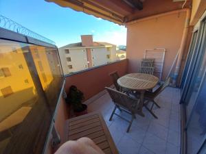 Balkón alebo terasa v ubytovaní la petite toscane