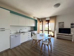 Kuchyň nebo kuchyňský kout v ubytování Vittoria Apartament