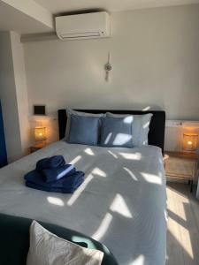 Un ou plusieurs lits dans un hébergement de l'établissement B&B Badhuis