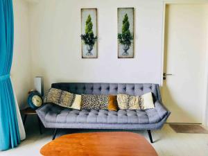 Posezení v ubytování 5 Stars Seafront Suite By The Sea 日落无敌全海景 5星 酒店等级