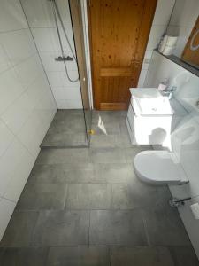 Ένα μπάνιο στο Ferienwohnung See-Ländle 1 +20 φωτογραφίες