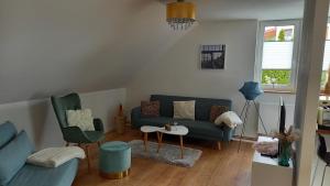 Posezení v ubytování Appartement Tischi